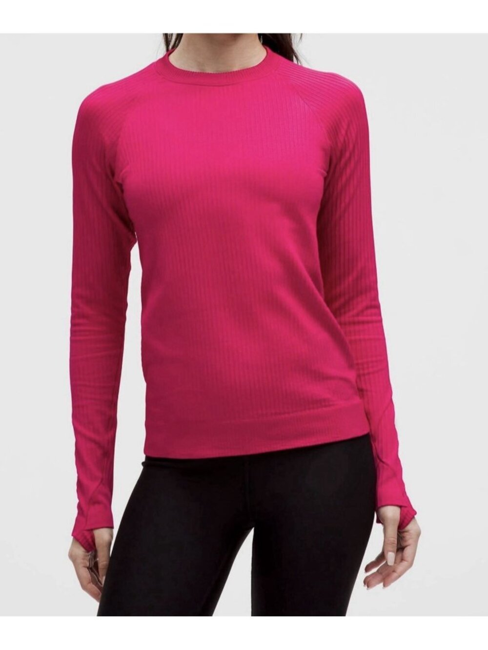Lululemon Rest Less Pullover Long Sleeve Women's Size 6 Pink